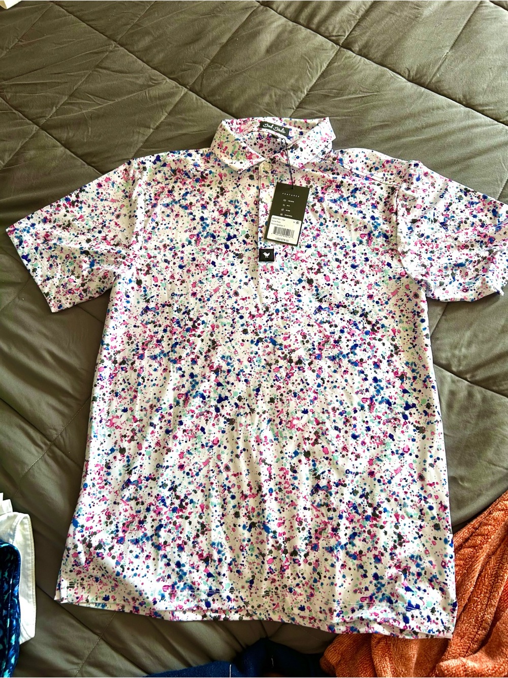 Bad Birdie polo NWT